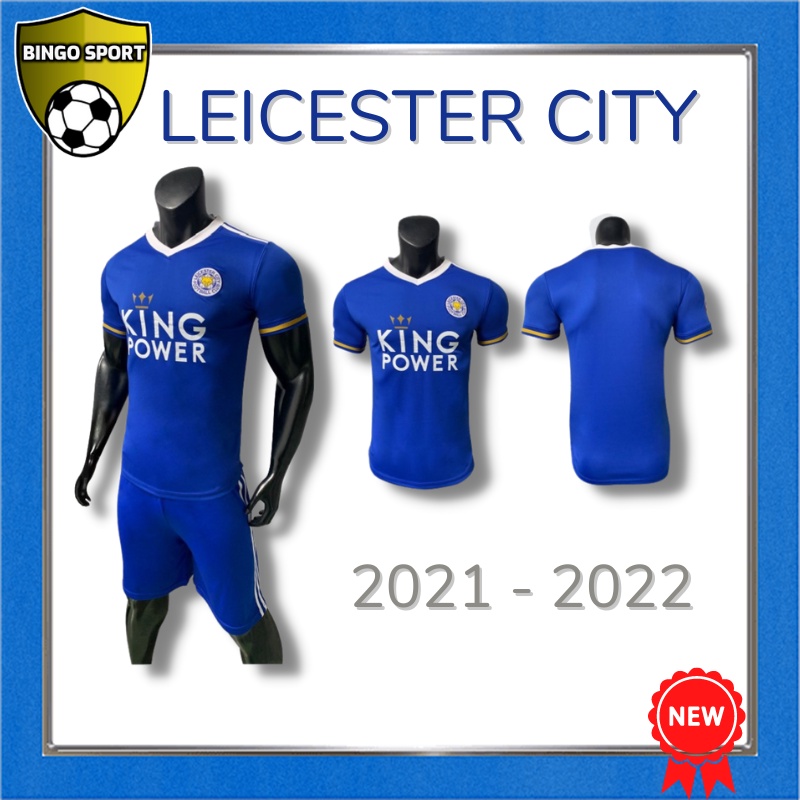 Quần Áo Bóng Đá Thun Lạnh 4 Chiều LOGO Thêu Nổi Cao Cấp CLB LEICESTER CITY BINGO SPORT LC-TN