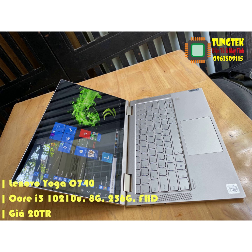 💻 TUNGTEK | Laptop Lenovo Yoga C740, i5 10210u, 8G, 256G, FHD, new | 20Tr | BigBuy360 - bigbuy360.vn