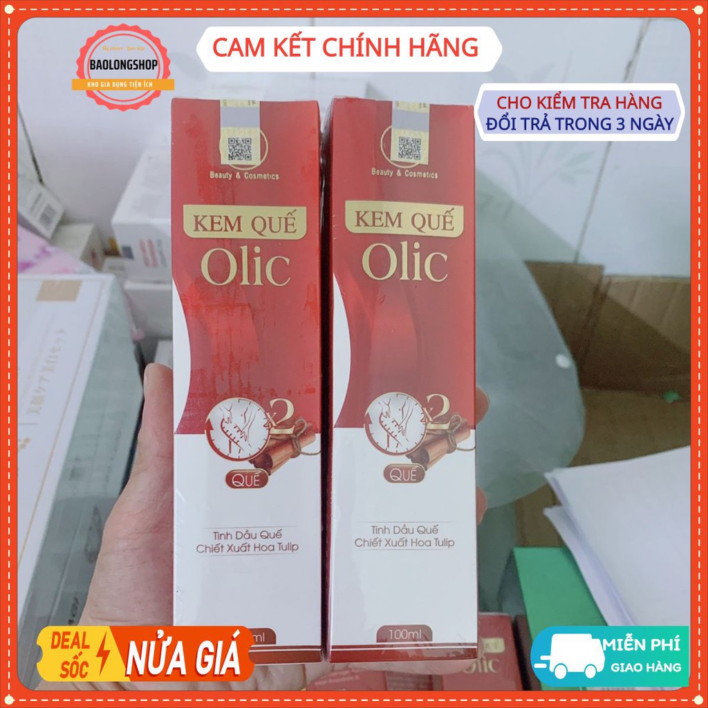 (sỉ lẻ) KEM TAN MỠ OLIC - Đánh tan mỡ thừa bụng, mông, đùi, cánh tay 100ml