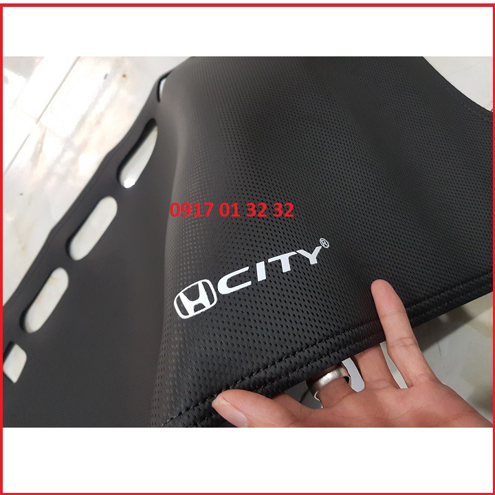 Thảm taplo da cao cấp có chống trượt Honda City 2016 - 2021