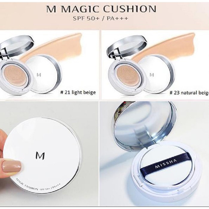 Phấn Nước Missha M Magic Cushion Cover Lasting bản mới | WebRaoVat - webraovat.net.vn