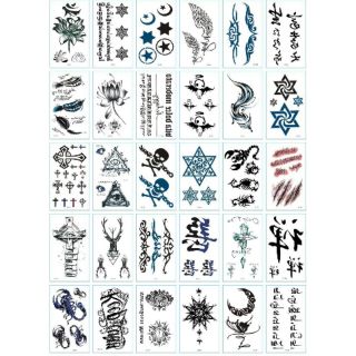 (Được chọn mẫu) 1 tấm Hình xăm nước hình xăm dán tatoo mini stickers mini đẹp dễ thương phong cách Hàn Quốc