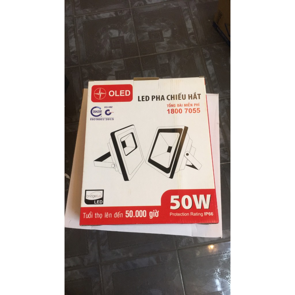 Đèn Pha led 50W ánh sáng trắng ngoài trời loại tốt