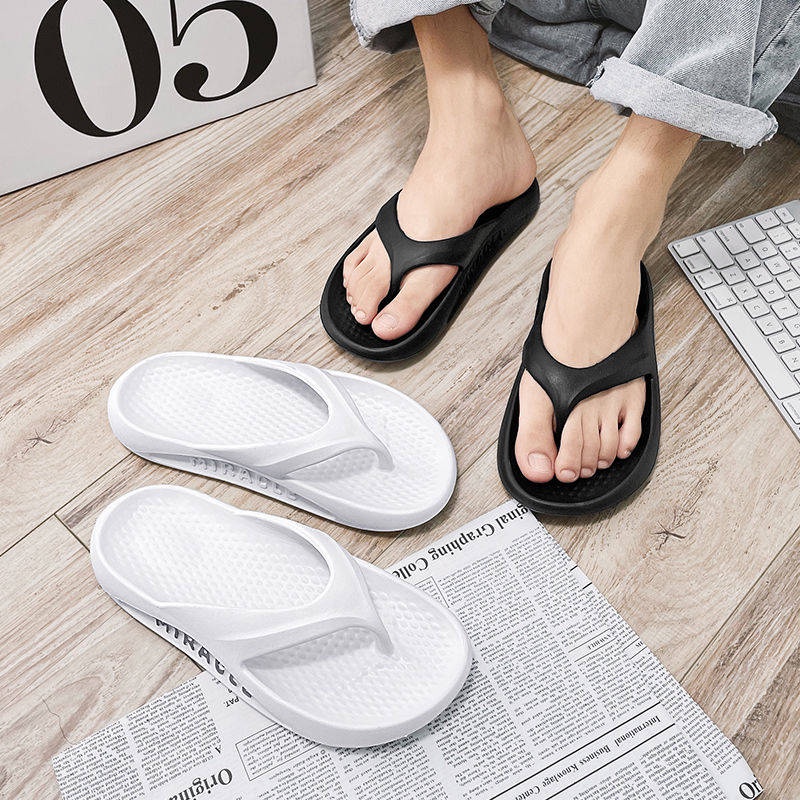 dép tông nam Dép Xỏ Ngón Đế Dày Chống Trượt Thời Trang Mùa Hè Cho Cặp Đôi