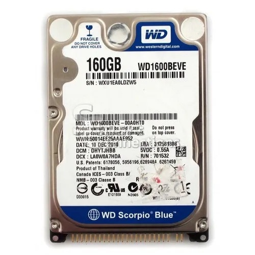 Ổ cứng laptop 160gb HDD chính hãng