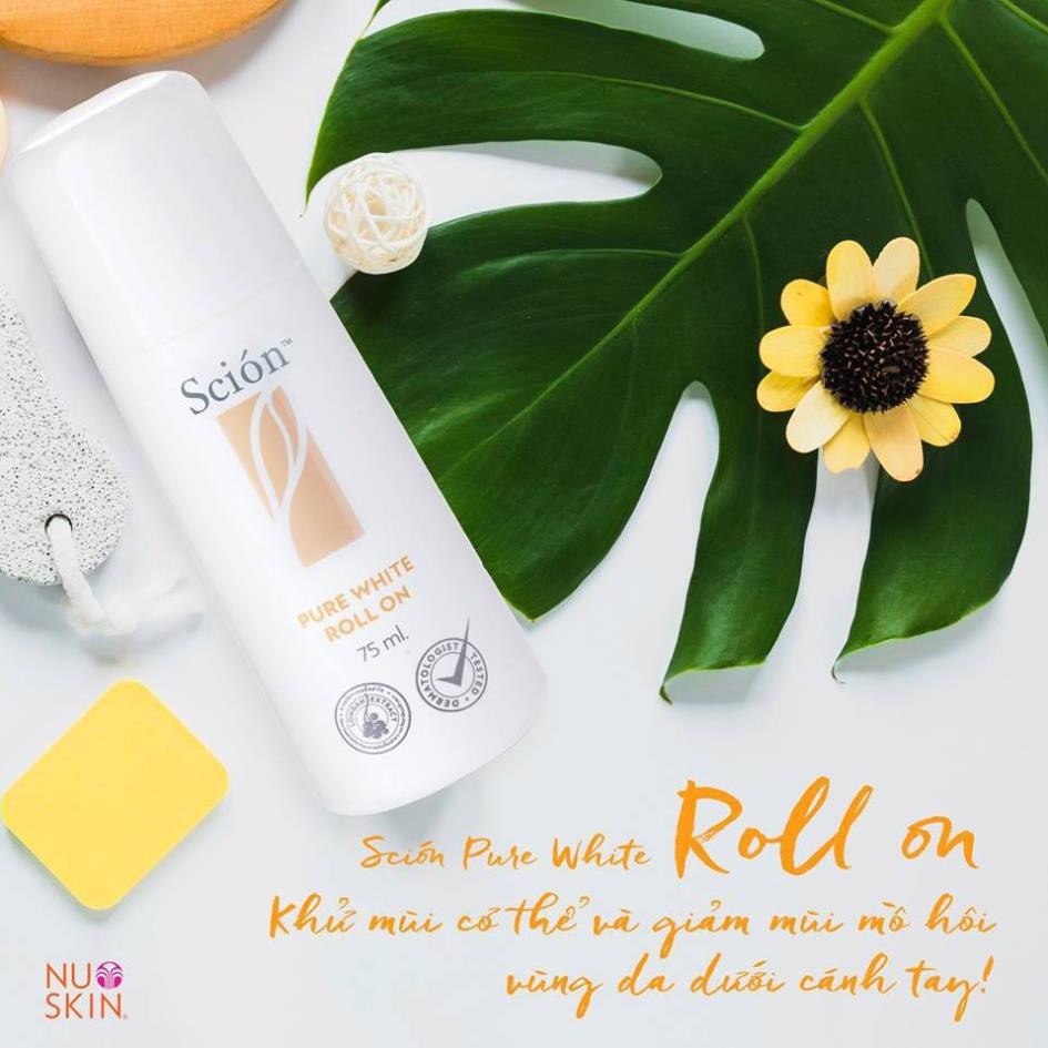 [Hàng chính hãng] Lăn Khử Mùi Scion, Lăn Nách Scion Pure White Roll On Nu Skin, Mua Lăn Nách Chính Hãng