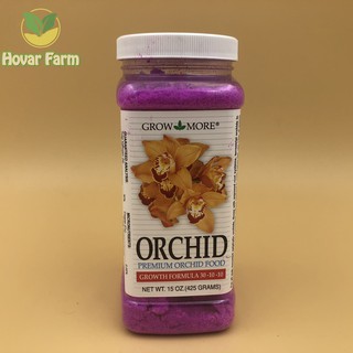 Phân bón lá grow more orchid 30-10-10 hũ 425g