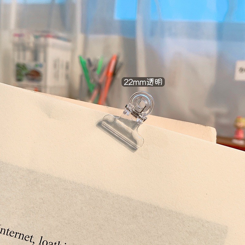 KẸP GIẤY BẰNG NHỰA TRONG SUỐT | BigBuy360 - bigbuy360.vn