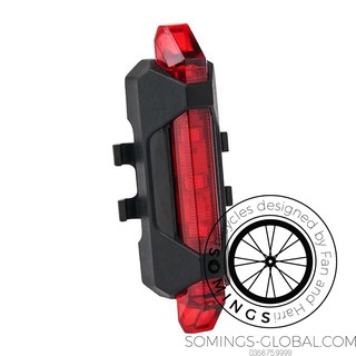 Đèn hậu xe đạp có cổng sạc USB