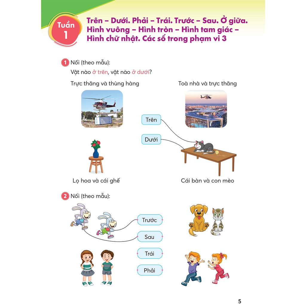 Sách – Bài tập Toán 1 tập 1 Phát triển năng lực