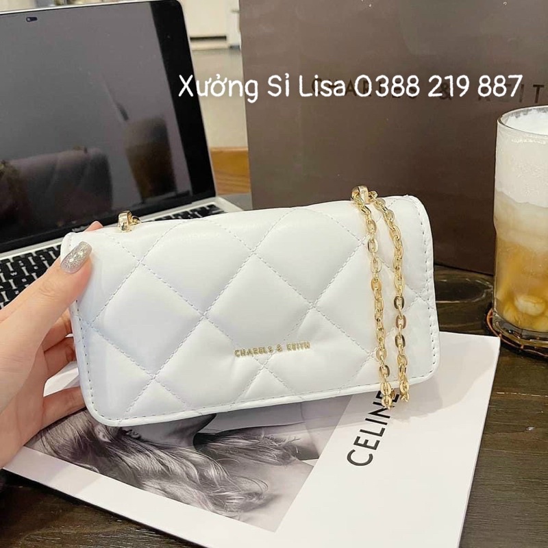 Túi Đeo Chéo Đeo Vai Trần Ô To Logo Chữ Nổi - MS129