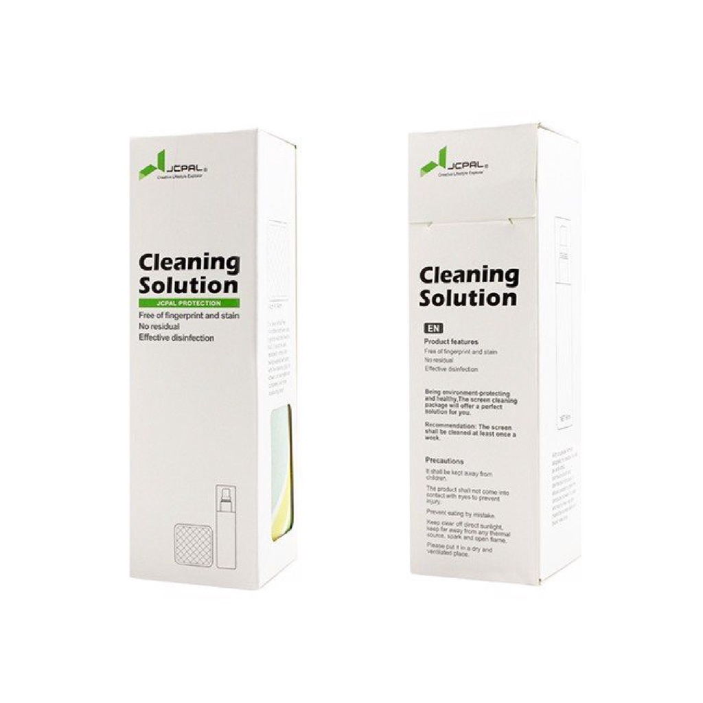 Dung dịch vệ sinh Laptop/ Smartphone JCPAL Cleaning Solution 90ml chính hãng