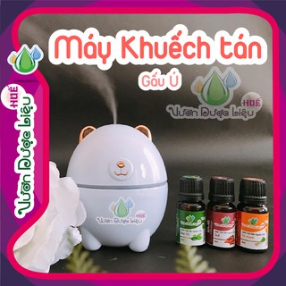 💕MÁY KHUÊCH TÁN TINH DẦU mini NHỎ MÀ CÓ VÕ 💌 Máy khuếch tán tinh dầu GẤU Ú 250ml - Vườn Dược Liệu Huế