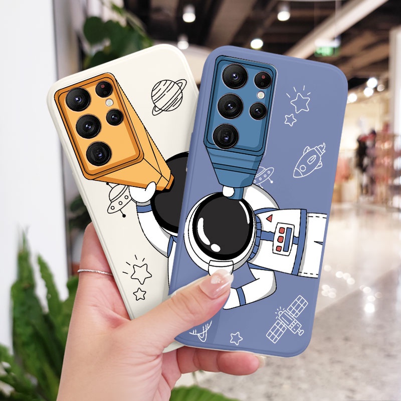 Ốp Điện Thoại In Logo Observer Thời Trang Cho Samsung Galaxy S23 S22 Ultra Plus