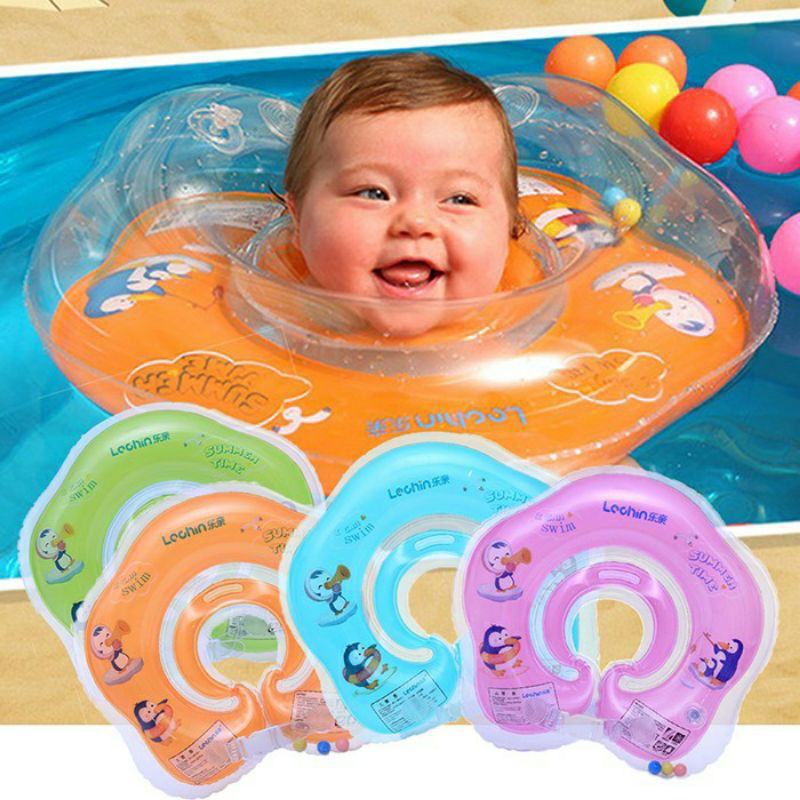 Phao bơi đỡ cổ chống lật cho bé, Hỗ trợ vận động giúp bé phát triển toàn diện