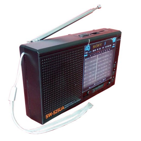 Đài Radio SW-525U ⚡FREE SHIP⚡ Dạng Bỏ Túi , Nghe Được 8 Băng Tần .Thiết Kế Cực Đẹp , Dễ Dùng , Bắt Sóng Cực Nhạy