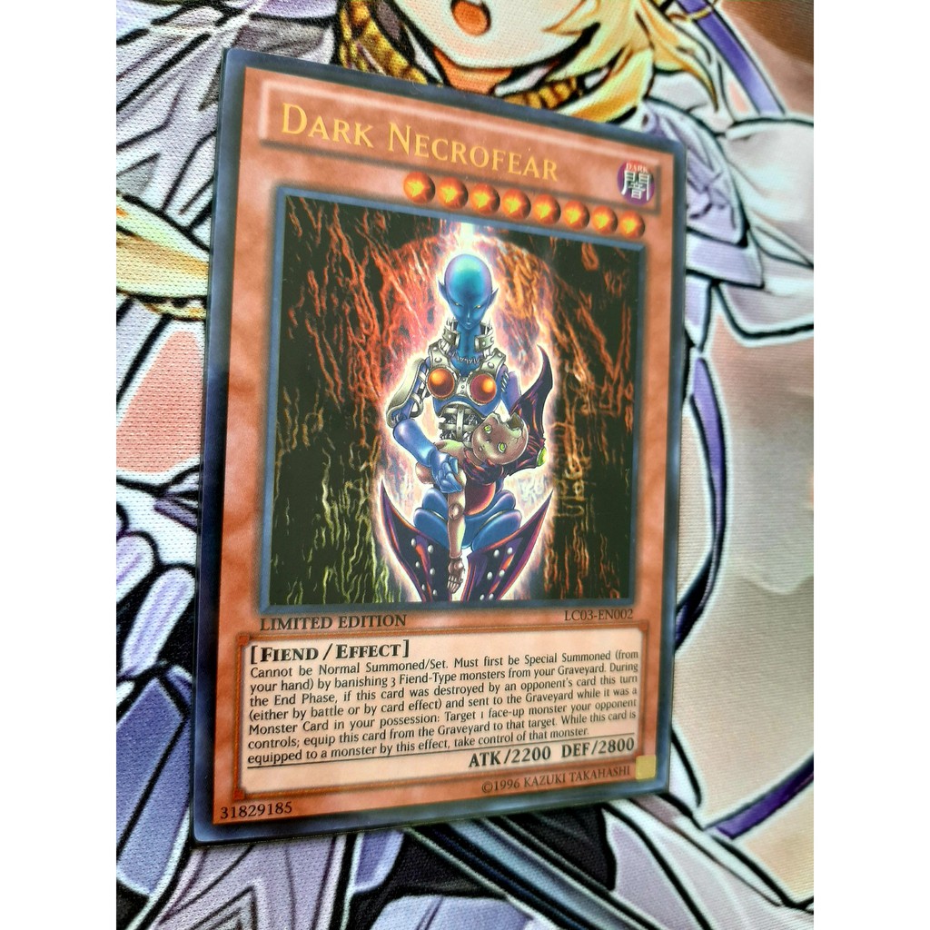 [ĐỖ LẠC SHOP ] THẺ BÀI YUGIOH -MONTER - Dark Necrofear - LC03-EN002 - Promo Pack of 6 Cards