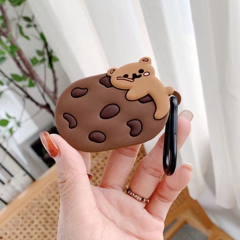 Vỏ Bảo Vệ Hộp Sạc Tai Nghe OPPO Enco Buds Bằng Silicon Mềm Họa Tiết Hoạt Hình