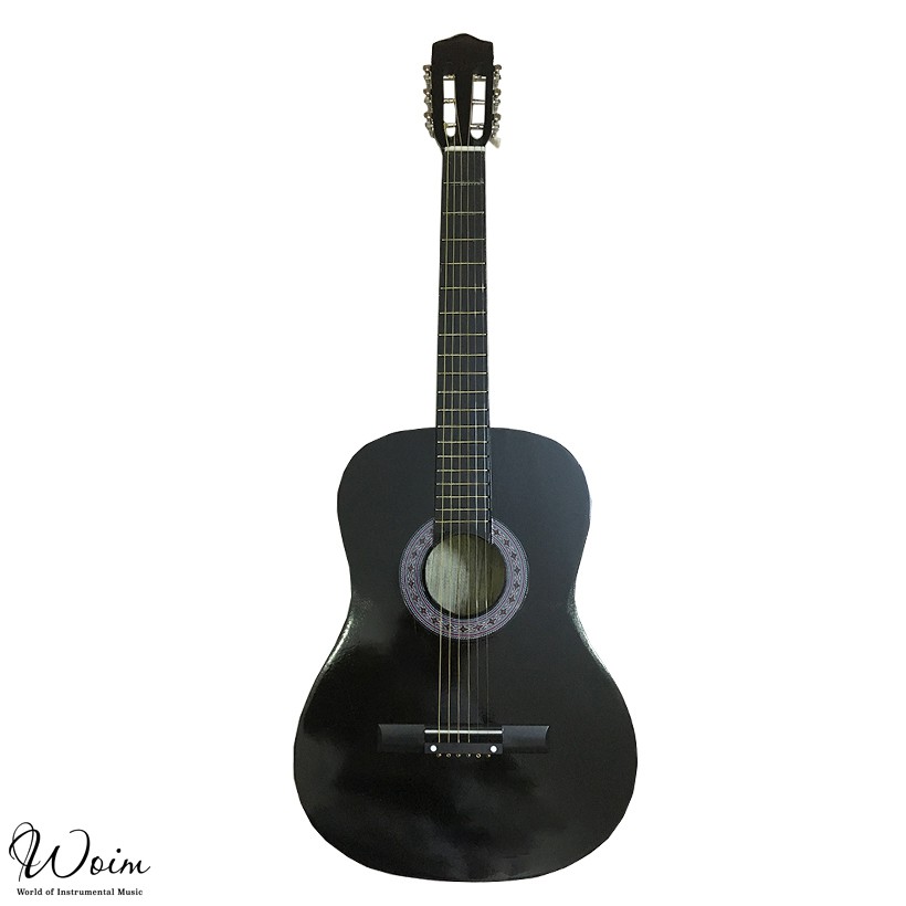 Đàn Guitar dáng D GU07 màu đen