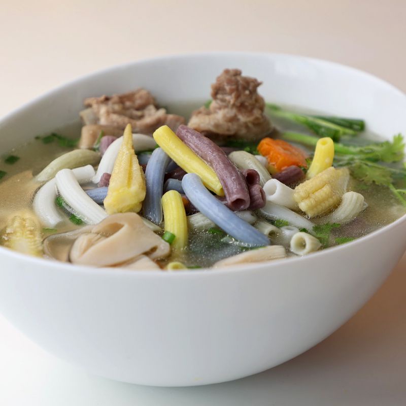 Nui rau củ Hữu cơ SURIFARM 100% tự nhiên thích hợp bé ăn dặm giảm cân ăn kiêng gói 400gr