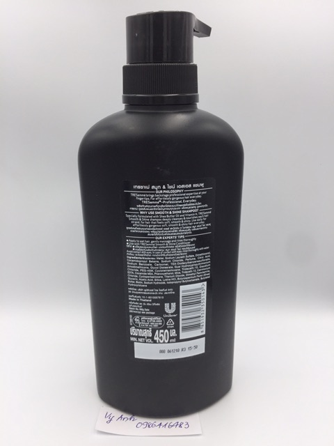 Cặp dầu gội xả Tresemme Smooth Shine Thái Lan 450ml