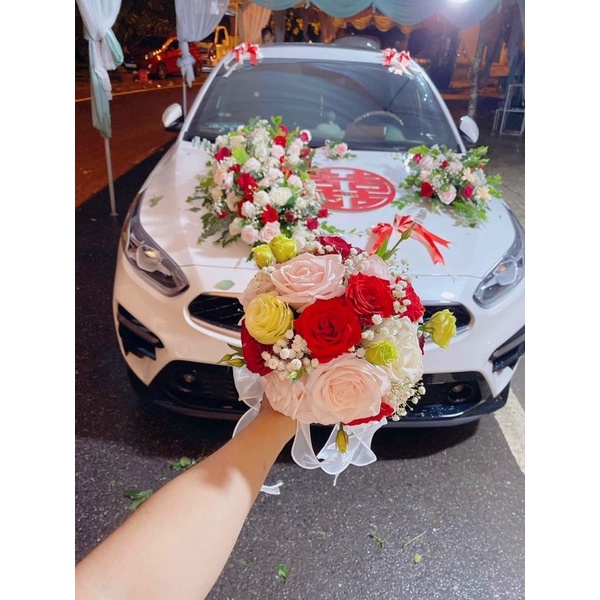 Chữ alu dán xe hoa