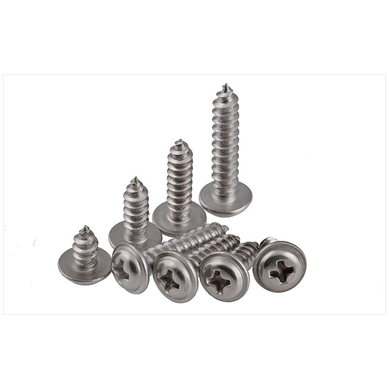 Vít Đầu Tròn Bằng Thép Không Gỉ 304 M1.4-M5 Phillips