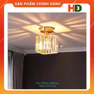 Đèn ốp trần pha lê Euroto loại nhỏ