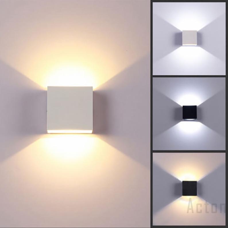 Đèn LED gắn tường phong cách hiện đại 6W