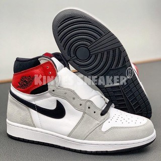 Giày Air Jordan 1 Retro High OG "Light Smoke Grey" (Best Quality)