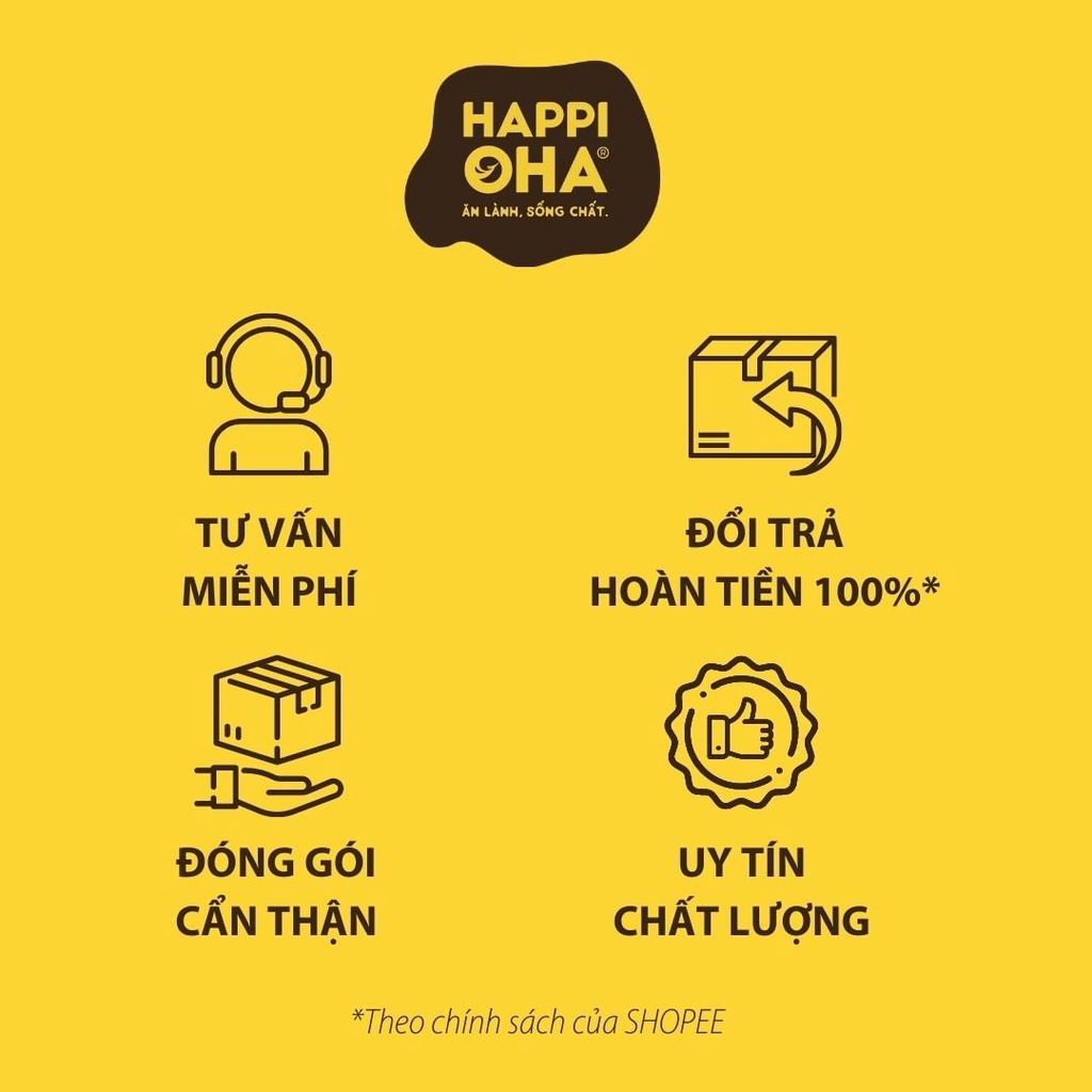 Bánh Gạo Lứt Nguyên Hạt HAPPIOHA 170g - Hỗ Trợ Giảm Cân Và Ăn Kiêng