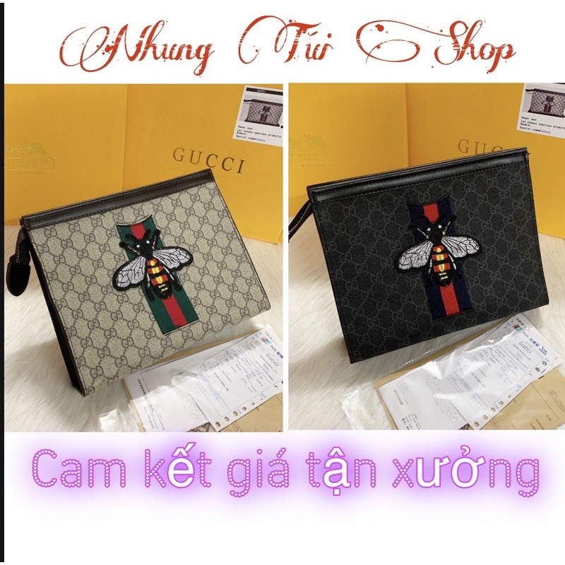 clutch cầm tay ong fullbox cho cả nam và nữ