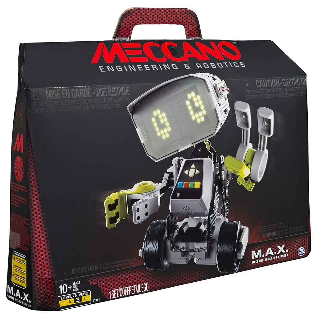 Bộ kit lắp ráp và lập trình robot MAX Meccano cho kỹ sư tương lai