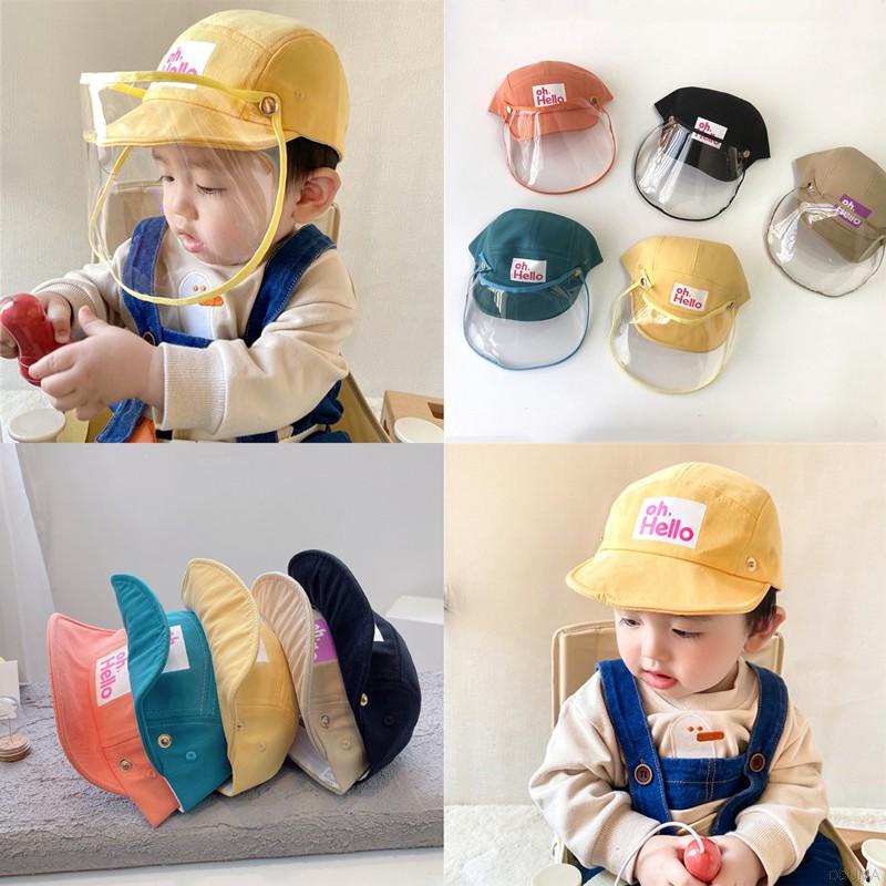 Mũ Lưỡi Trai Chống Nắng In Chữ Thời Trang Cho Bé