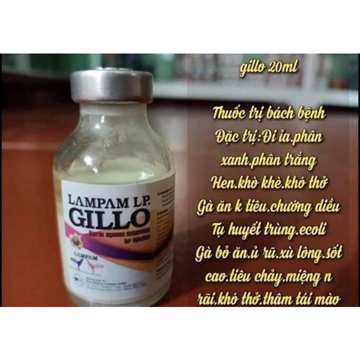 [ Hàng Chính Hãng] Gillo Lampam  20ml