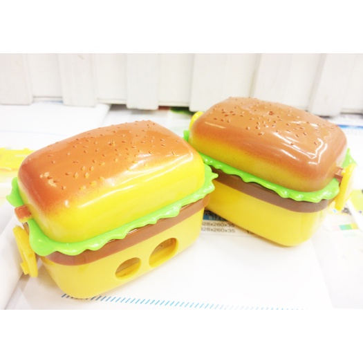 gọt bút chì bánh hamburger GB36 gọt viết chì cute dễ thương