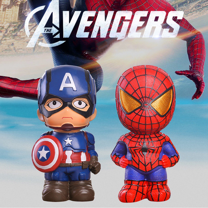 Ống Heo Tiết Kiệm Tiền Hình Người Sắt Marvel