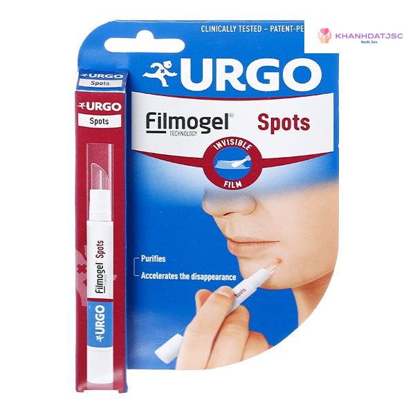 Bút chấm mụn Urgo Filmogel Spots làm mờ mụn, giảm hình thành sẹo tuýp 2ml date 9.2023