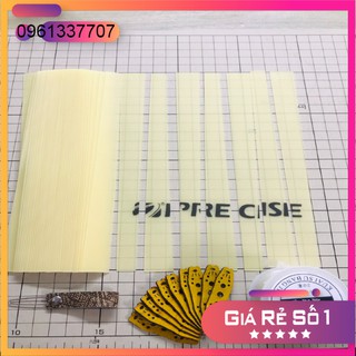 1 Mét Thun Cao Su PRECISE Chính Hãng Giá Rẻ Size 0.65mm Cắt Khổ 13-19-150 Tặng Kèm 10 Da 1 Cuộn Dây Cột 1 Rút Thun