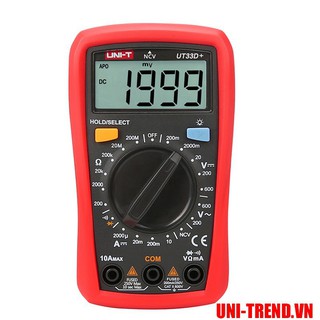 Đồng hồ vạn năng điện tử Uni-Trend UT33D+