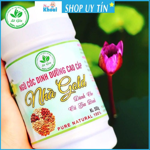 Ngũ cốc dinh dưỡng  Lê Gia 15 hạt 500gr | BigBuy360 - bigbuy360.vn