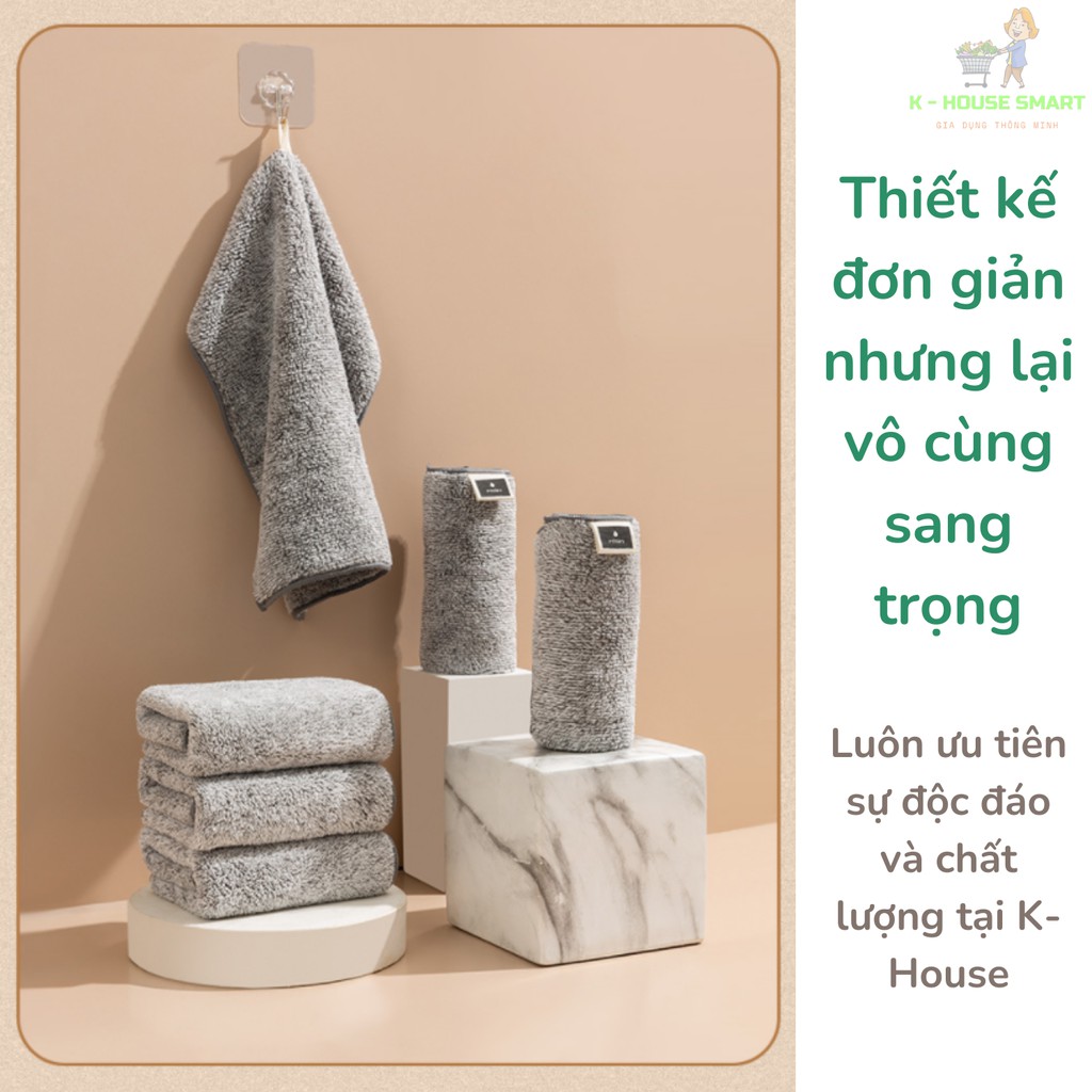 Khăn Lau Tay Than Tre Khăn Lau Đa Năng Nhà Bếp Khử Khuẩn Siêu Thấm Hút