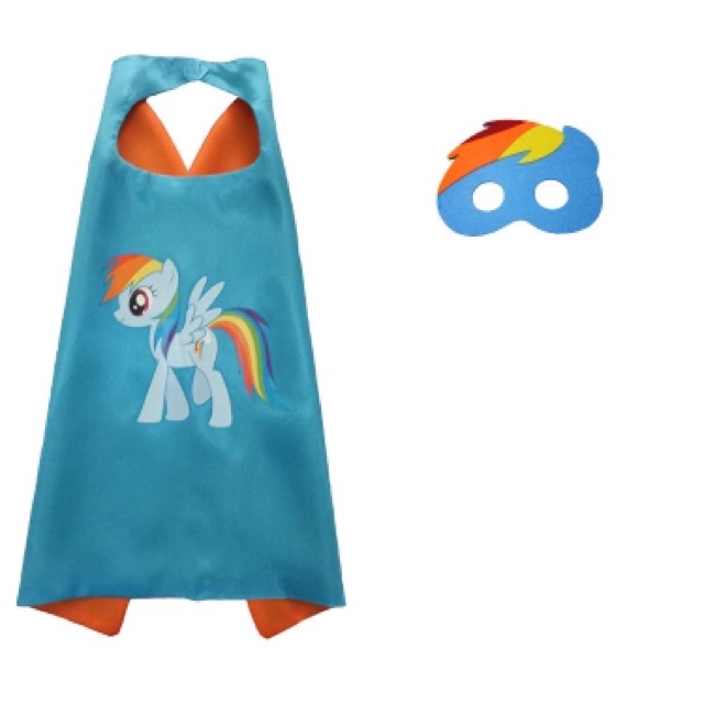 Áo choàng Pony kèm mặt nạ
