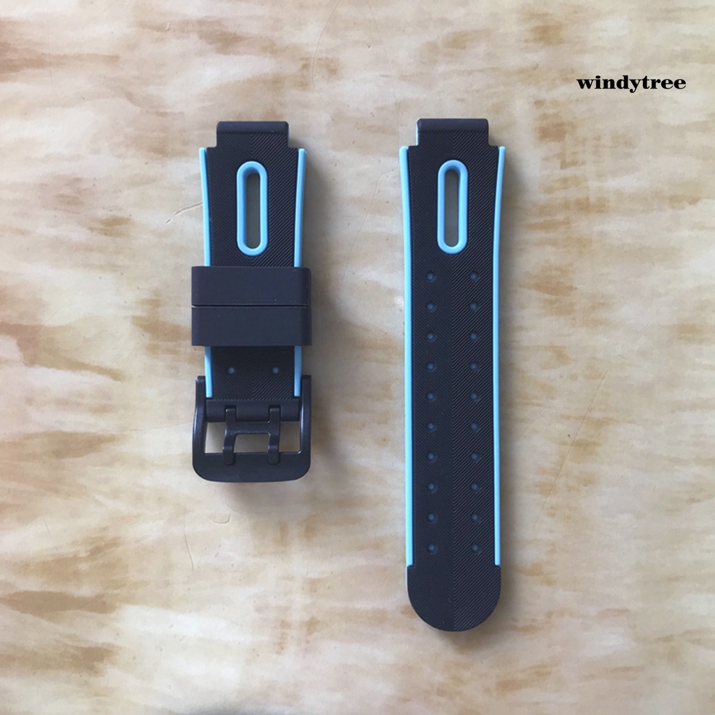 Dây đeo silicon mềm chống thấm nước thay thế 15mm cho đồng hồ trẻ em