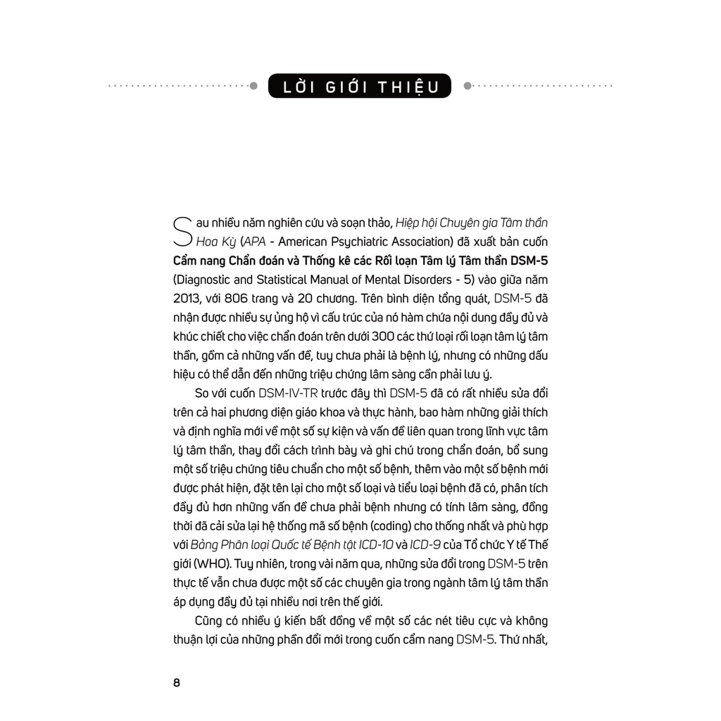 Sách - Hướng Dẫn Chẩn Đoán Tâm Lý Tâm Thần Theo DSM-5 - TS Phạm Toàn