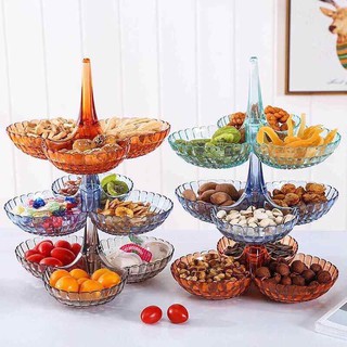 Khay Đựng Bánh Kẹo 3 Tầng Hình Cây