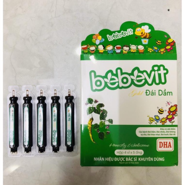 Bebevit Gold Đái Dầm - Hỗ trợ giảm các triệu chứng tiểu đêm