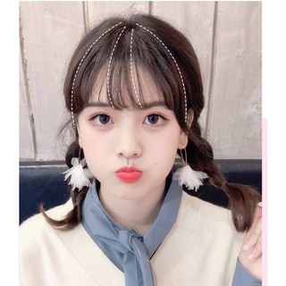 Tóc Thưa Mái Chẻ Có Ngôi Wow Bằng Tóc Thật 100%