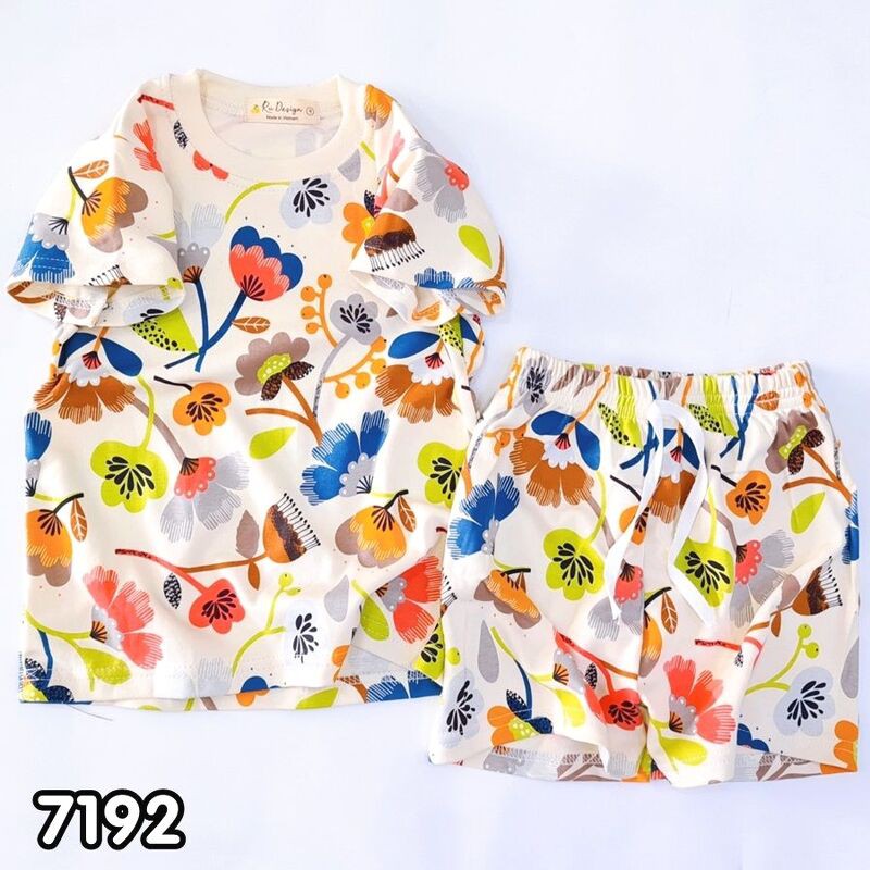 BỘ NGẮN TAY BÉ GÁI NHIỀU MẪU CHO BÉ TỪ 17-33KG (2)