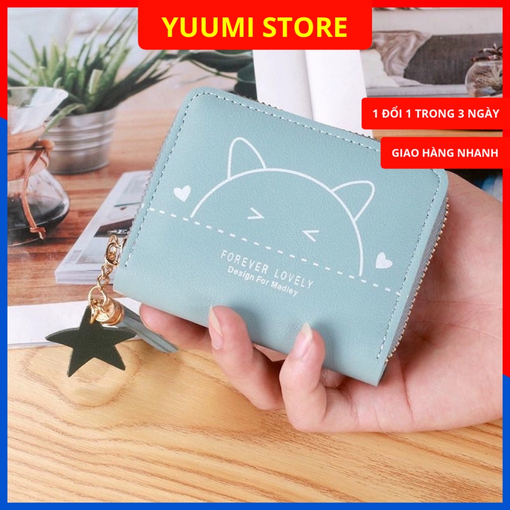 【❣️GIÁ XƯỞNG】Ví Nữ Mini Nhỏ Gọn Cầm Tay Cao Cấp Phong Cách Hàn Quốc VN12 YUUMI